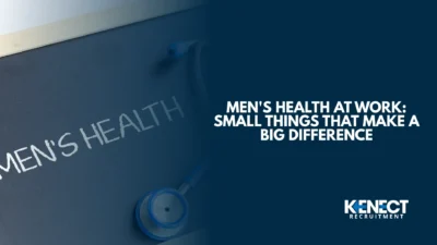 Men's Health at Work: Small Things That Make a Big Difference