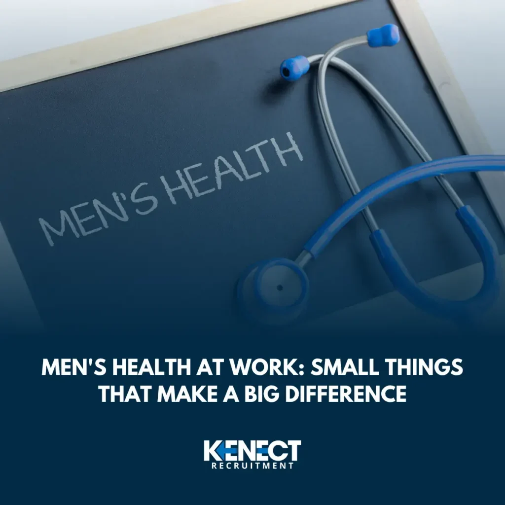 Men's Health at Work: Small Things That Make a Big Difference