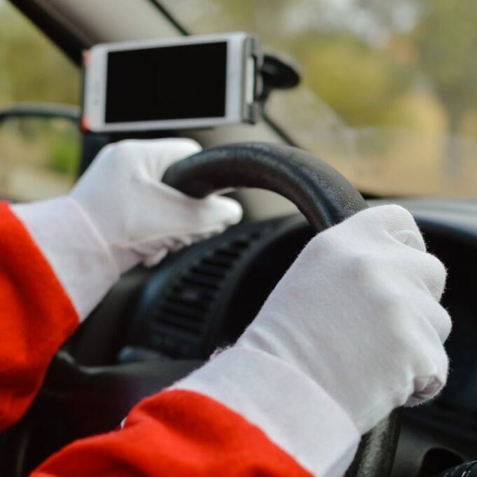 Santa-Driving